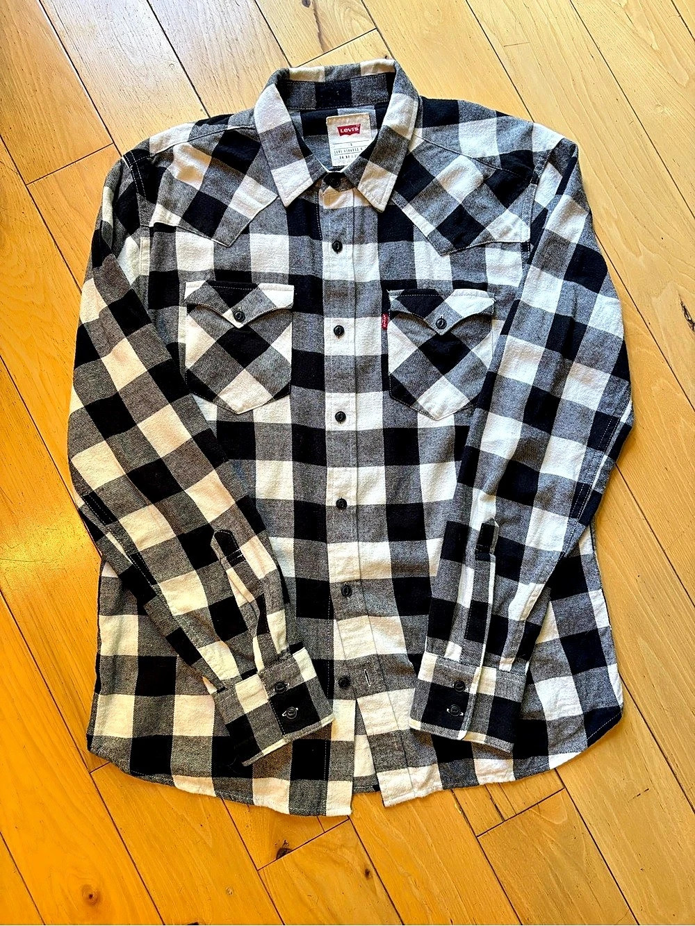 Levi's  Classic Worker Western Flannel Shirt Small